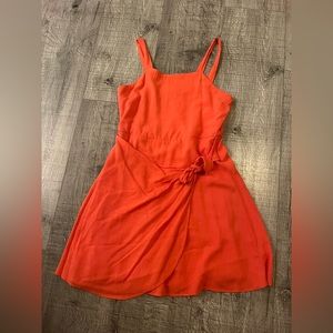 Coral mini dress giani bini